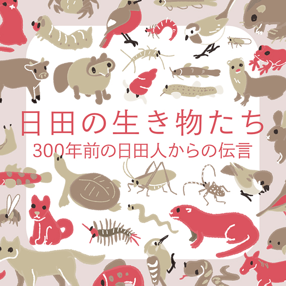 日田の生き物たち　300年前の日田人からの伝言